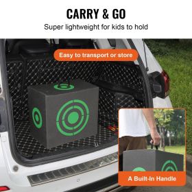 Archery Target, 16"x18" All-side Shotting Archery Arrow Target, Outdoor Portable Archery Target with Carry Handle, Easy Arrow Removal