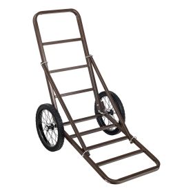 Deer Cart, 300 LBS Capacity Folding Game Cart, Deer Cart Game Hauler with Big Rubber Wheels & Ergonomic Handle, Heavy-Duty Game Cart Accessories